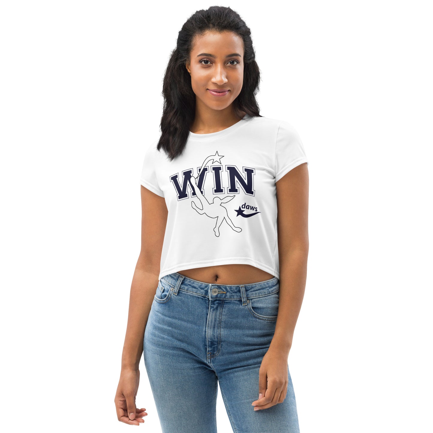 Daws soccer win Crop Tee