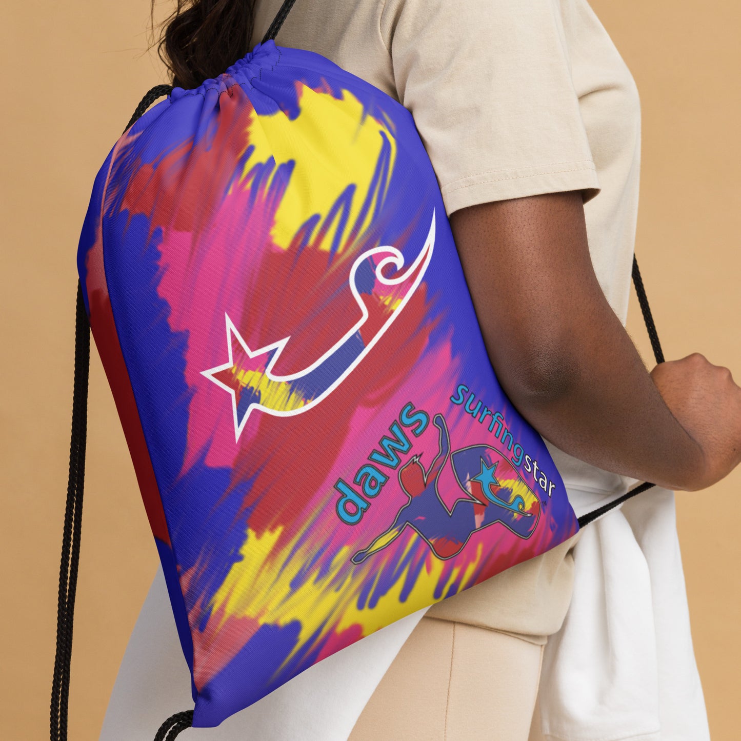 Daws surf star Drawstring bag