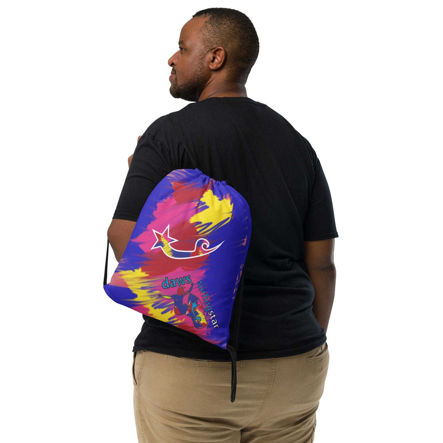 Daws surf star Drawstring bag