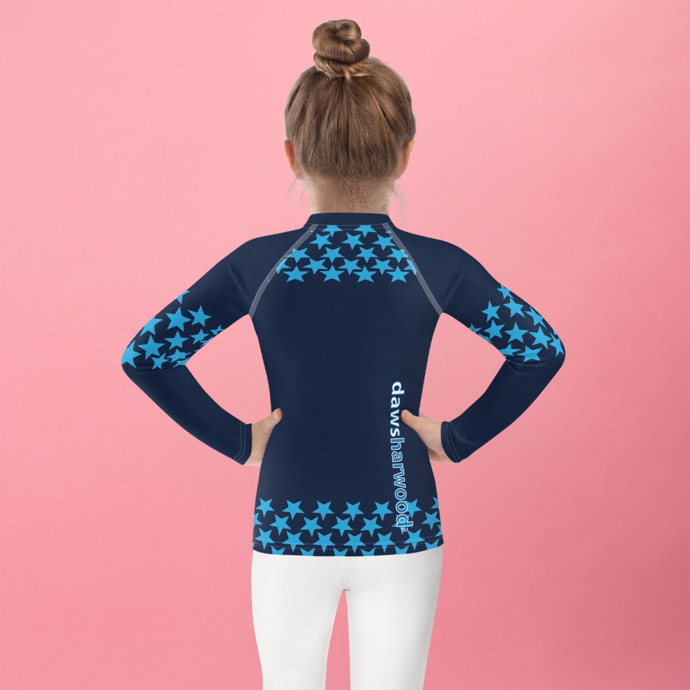 Daws gymnastics Kids Rash Guard