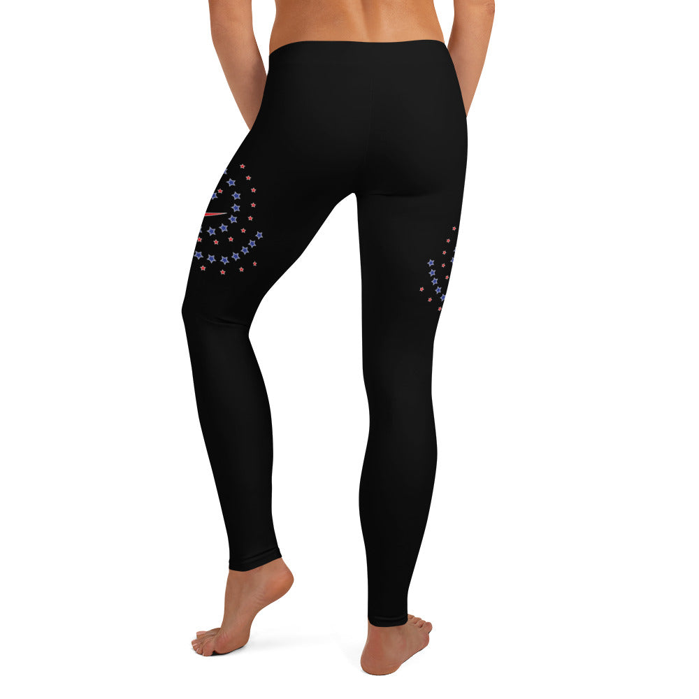 Daws Girl Classic Black galaxy Leggings