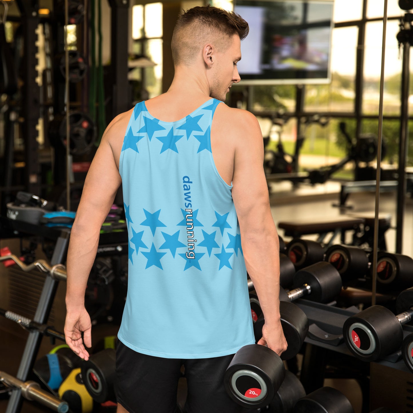 Daws running star Unisex Tank Top