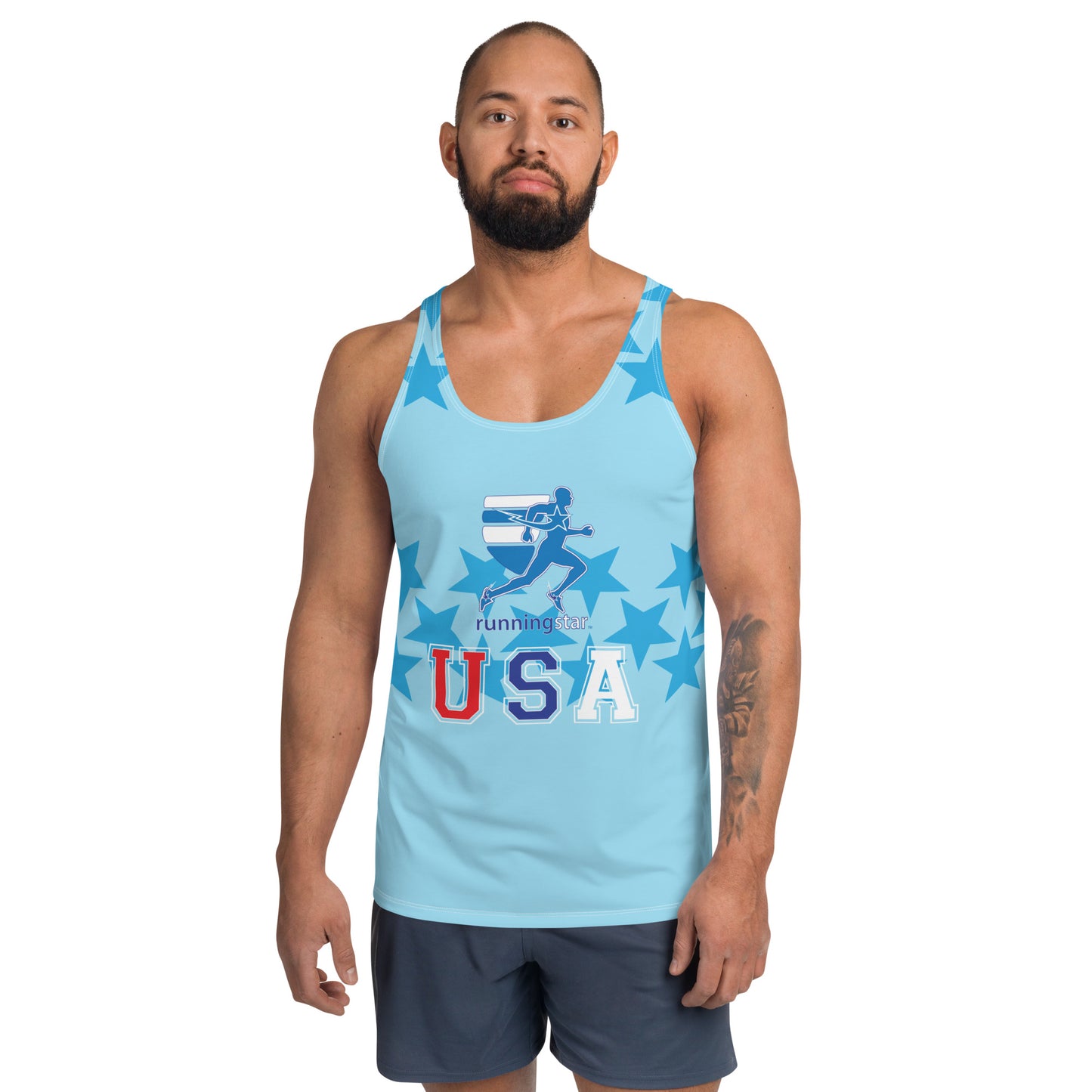 Daws running star Unisex Tank Top