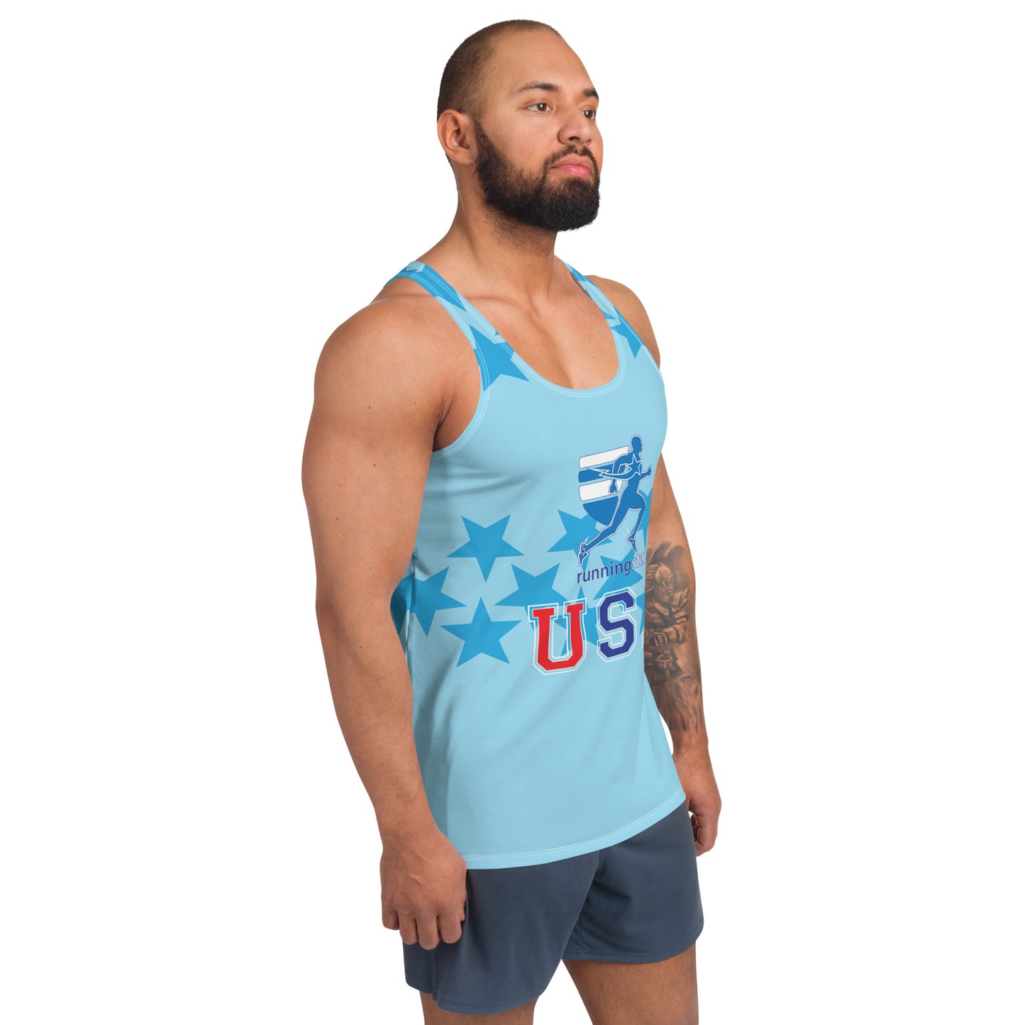 Daws running star Unisex Tank Top