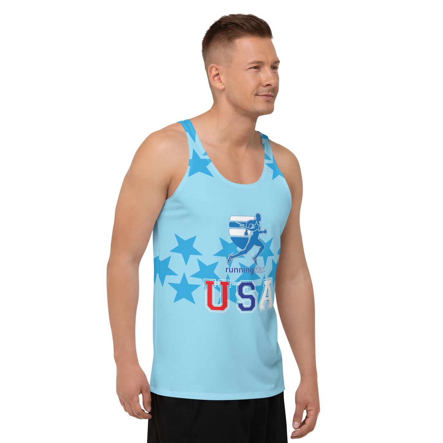 Daws running star Unisex Tank Top