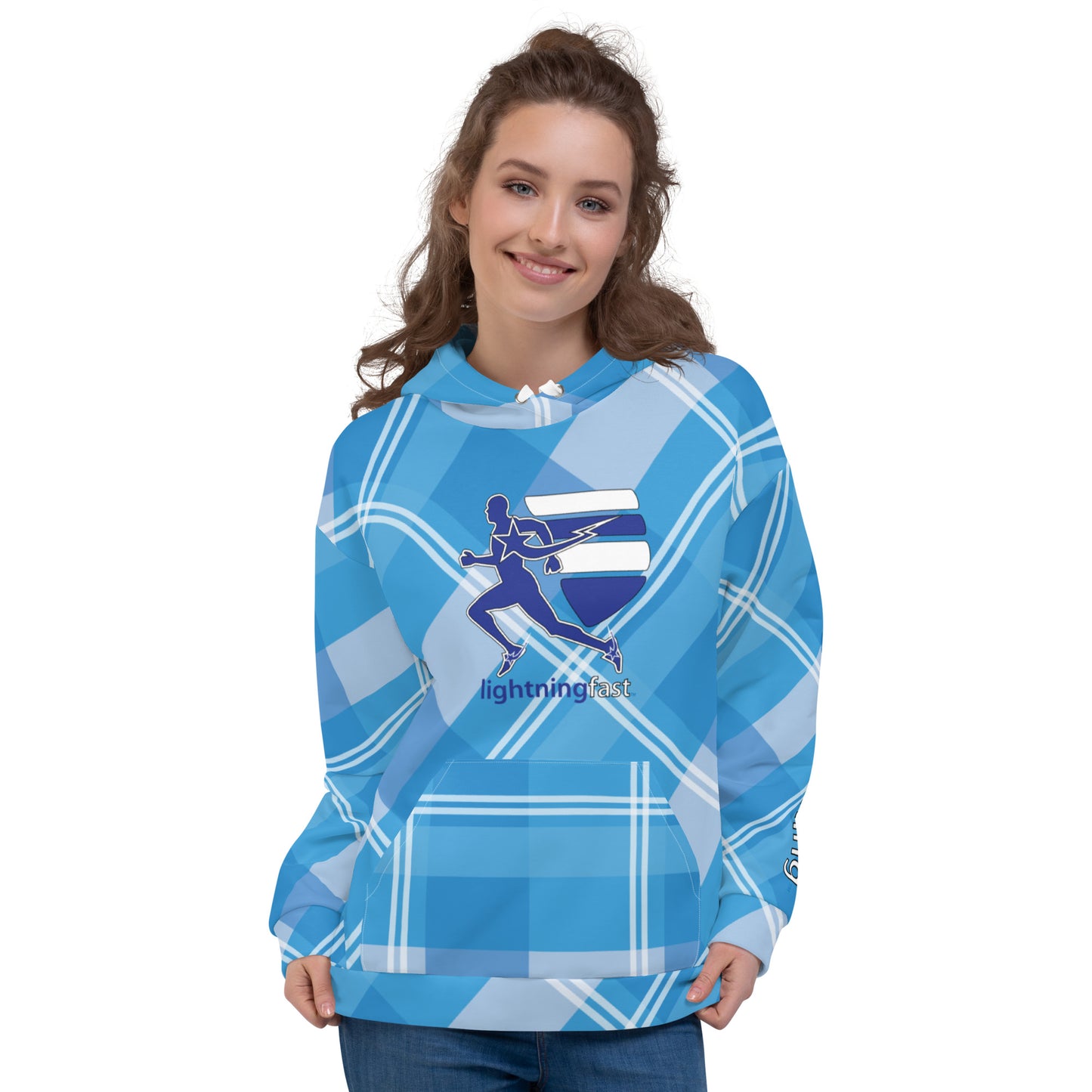 Daws running lightning fast Unisex Hoodie