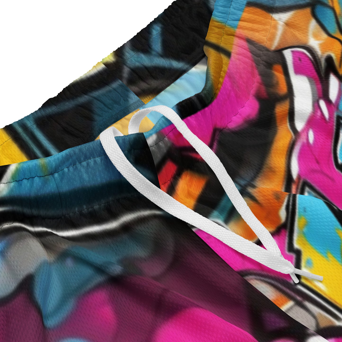 Daws graffiti jump Unisex mesh basketball shorts