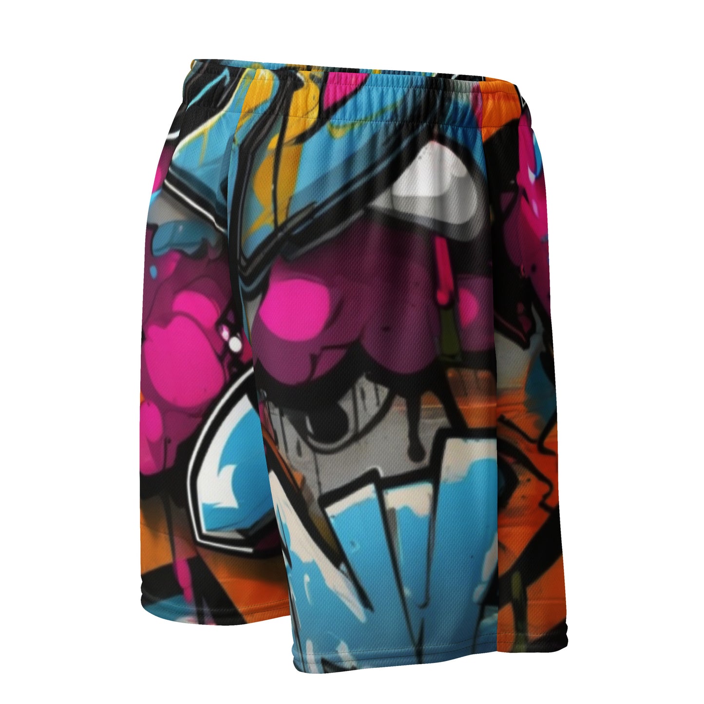 Daws graffiti jump Unisex mesh basketball shorts