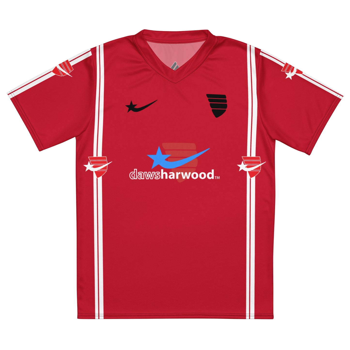 Daws soccer goat red unisex sports jersey