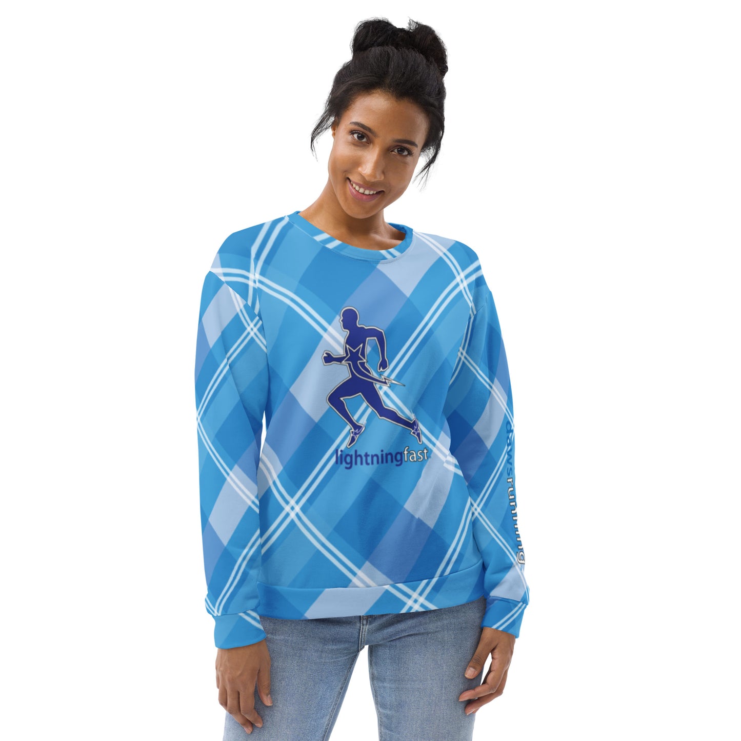 Daws running lightning fast Unisex Sweatshirt