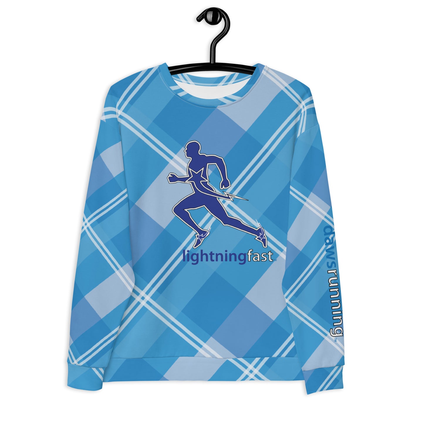 Daws running lightning fast Unisex Sweatshirt