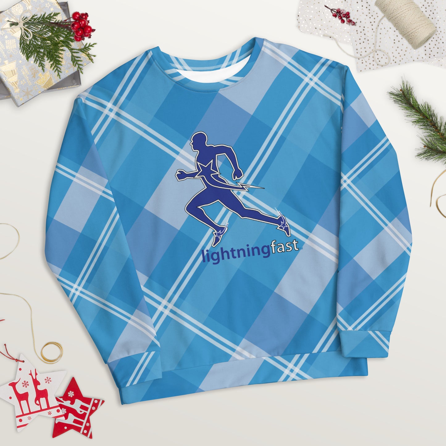 Daws running lightning fast Unisex Sweatshirt