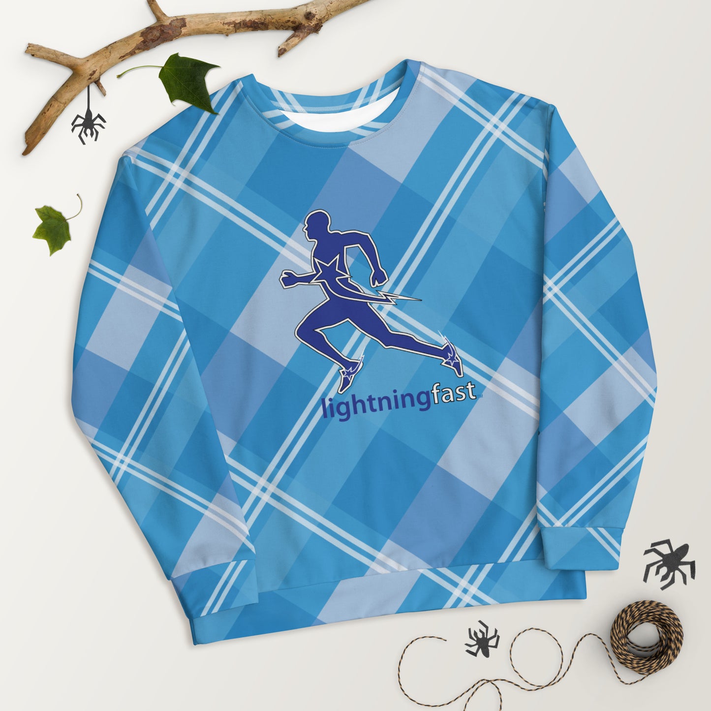 Daws running lightning fast Unisex Sweatshirt