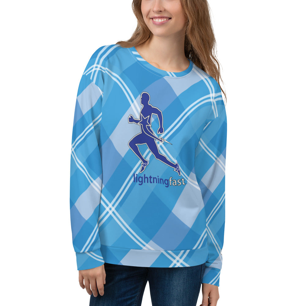 Daws running lightning fast Unisex Sweatshirt