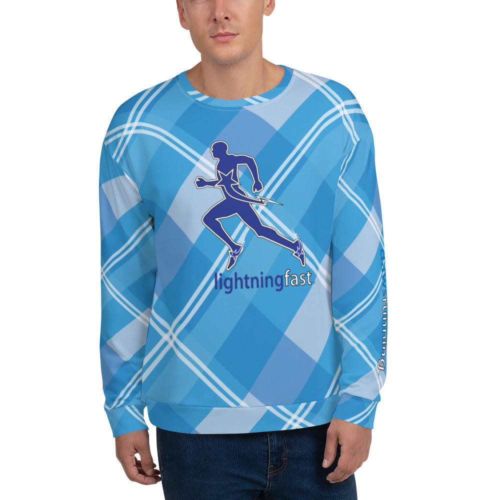 Daws running lightning fast Unisex Sweatshirt