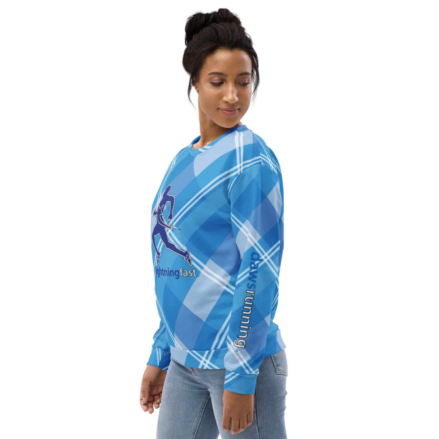 Daws running lightning fast Unisex Sweatshirt