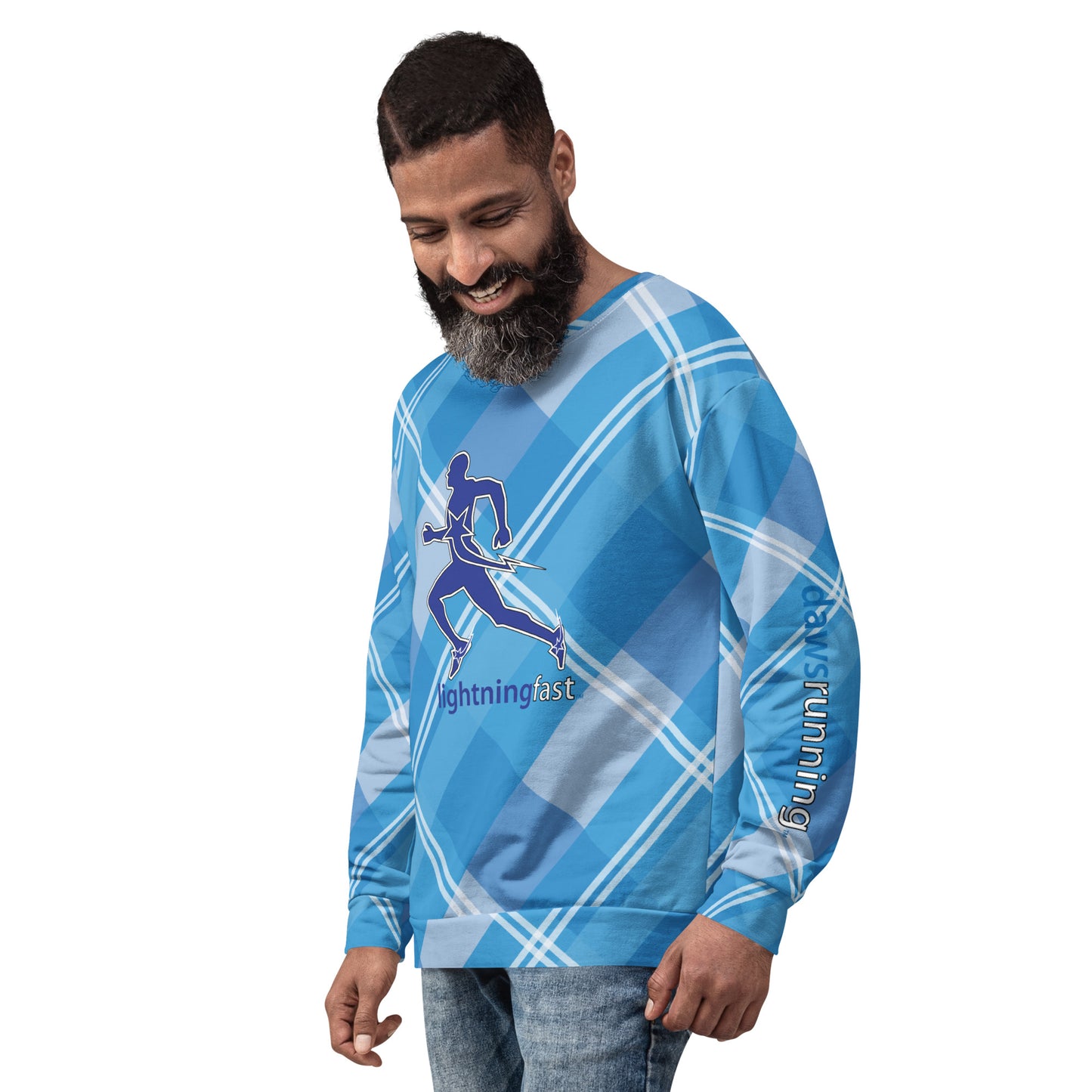 Daws running lightning fast Unisex Sweatshirt
