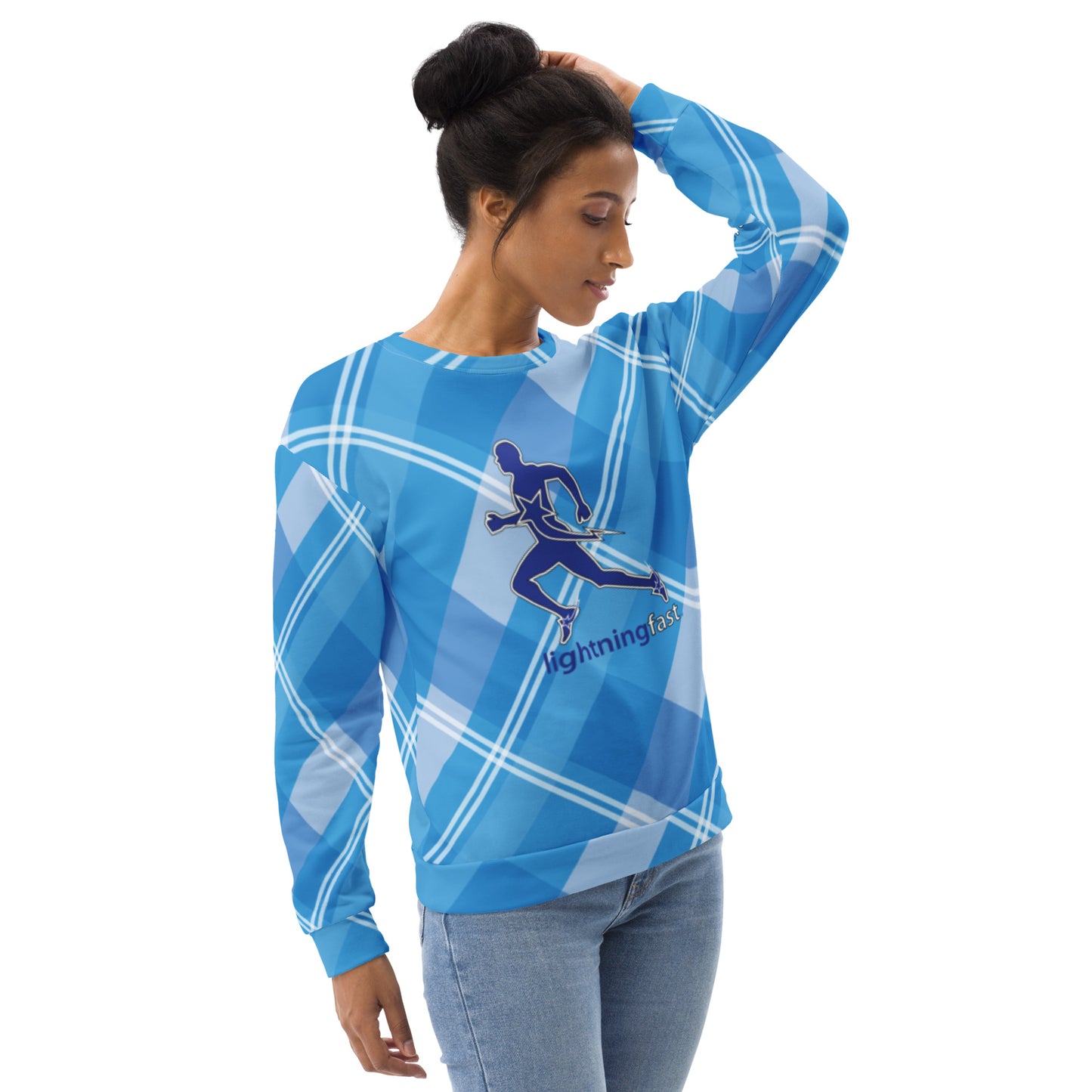 Daws running lightning fast Unisex Sweatshirt