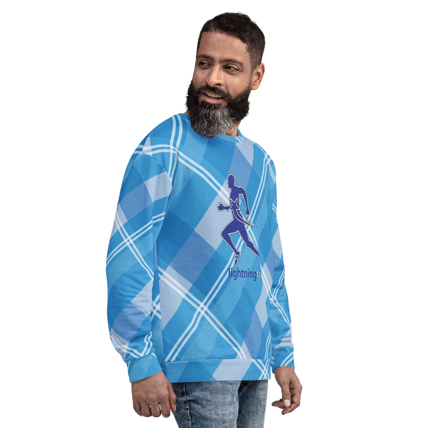 Daws running lightning fast Unisex Sweatshirt