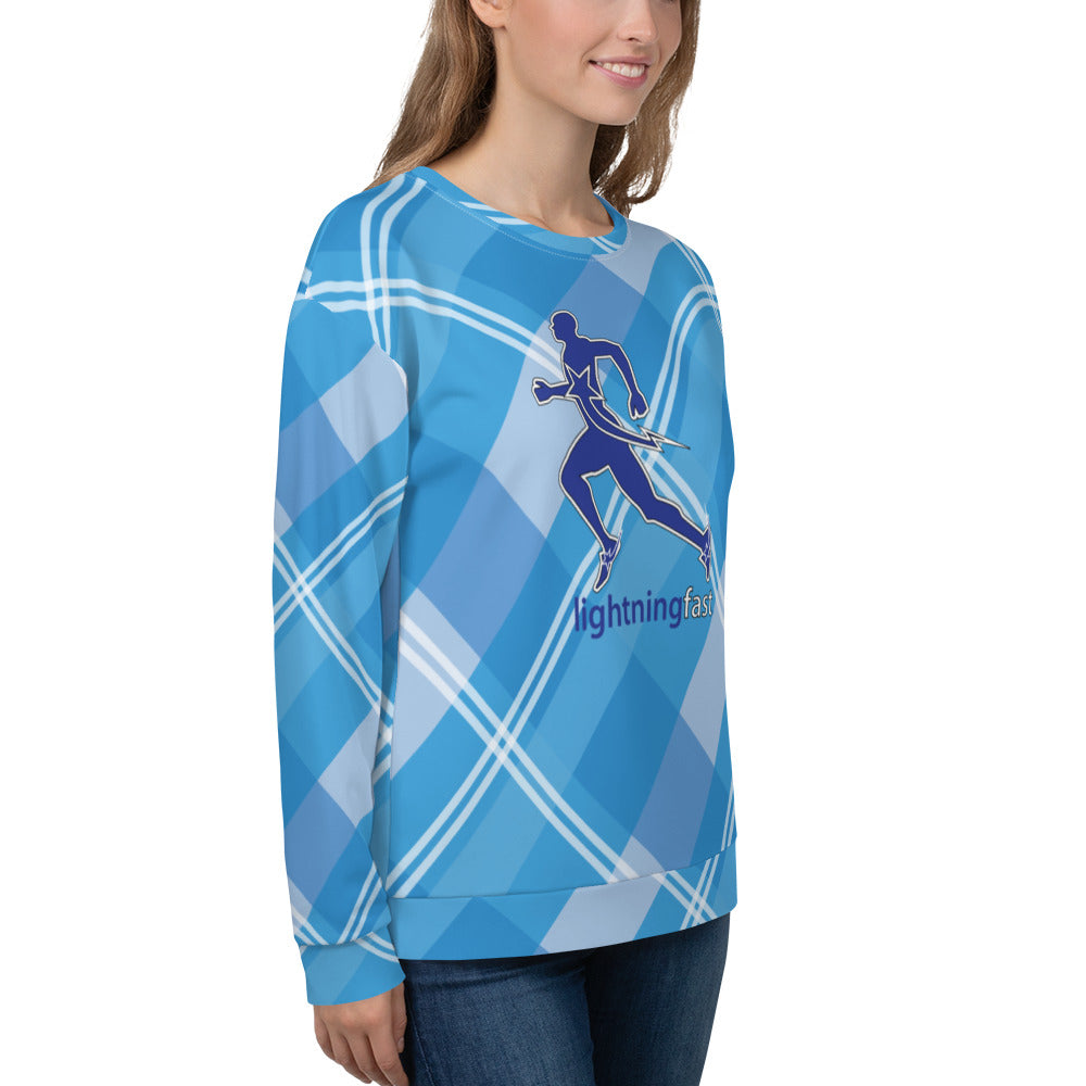 Daws running lightning fast Unisex Sweatshirt