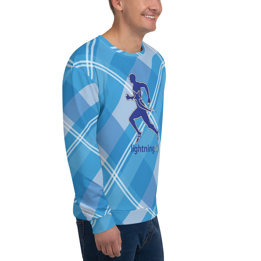 Daws running lightning fast Unisex Sweatshirt