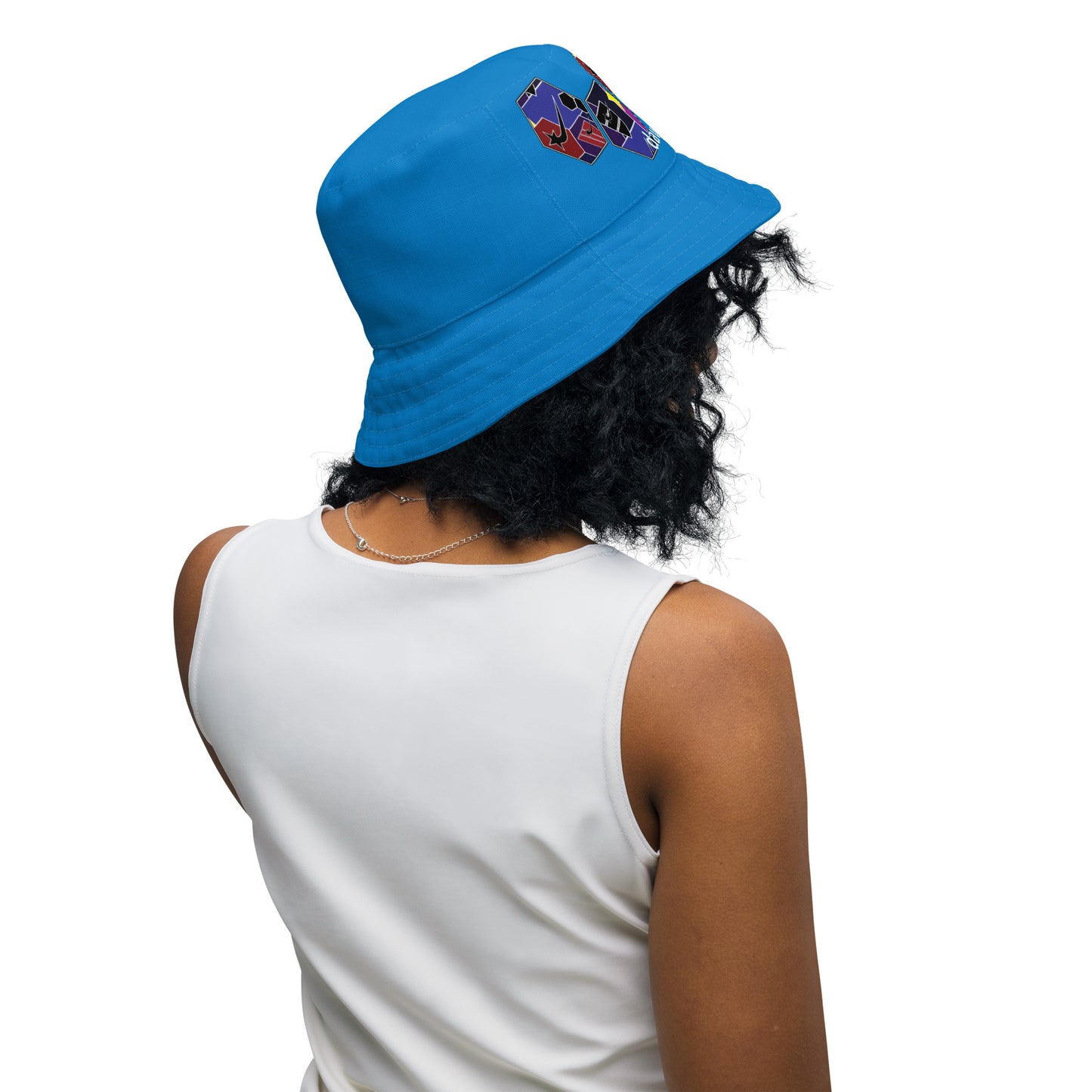 Daws soccer shape accent Reversible bucket hat