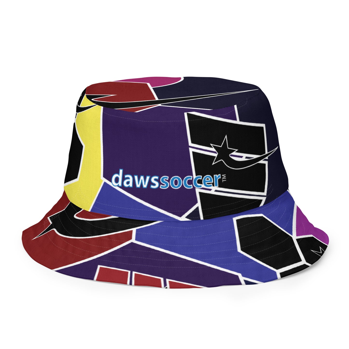 Daws soccer shape accent Reversible bucket hat