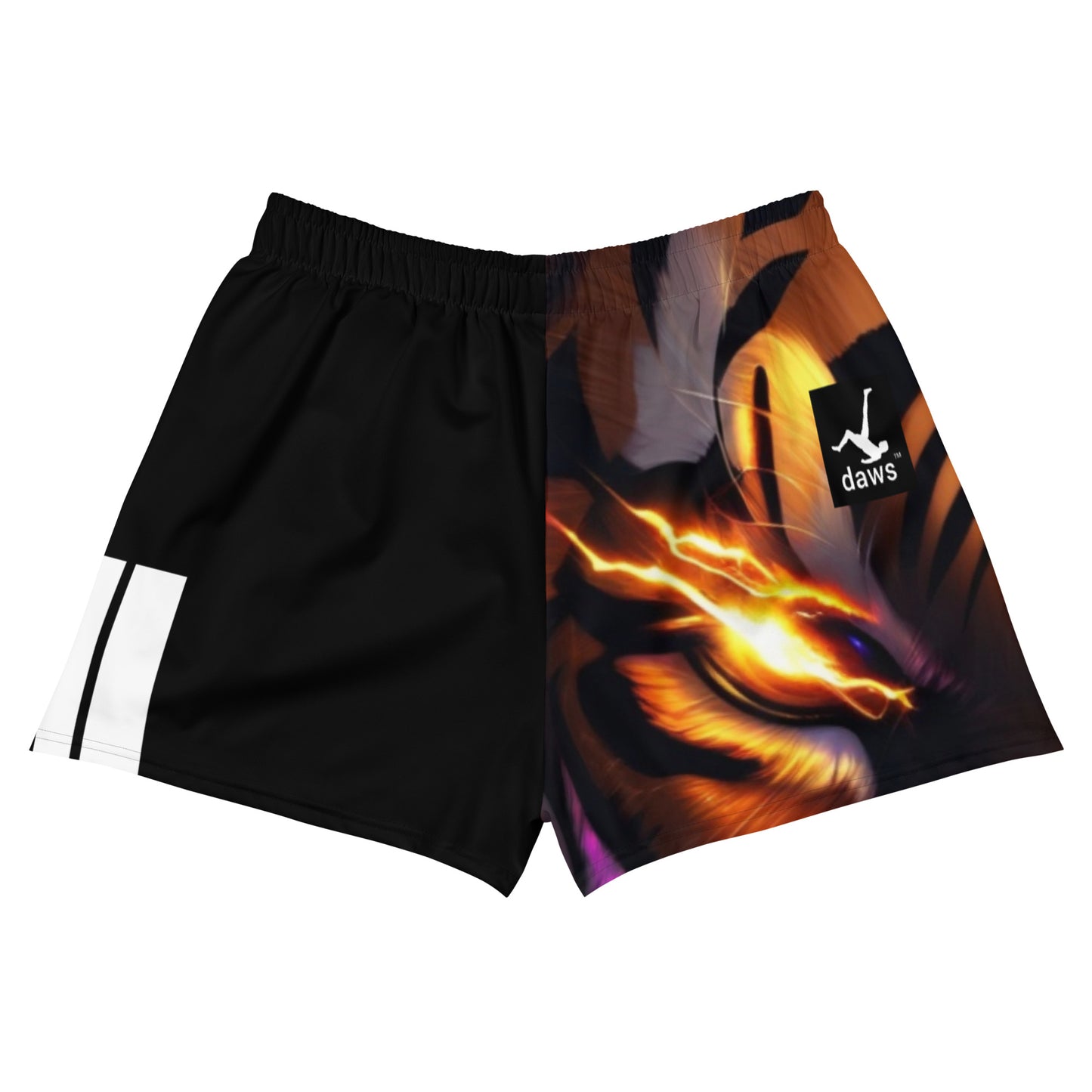 Eye of the tiger Daws Unisex Athletic Shorts