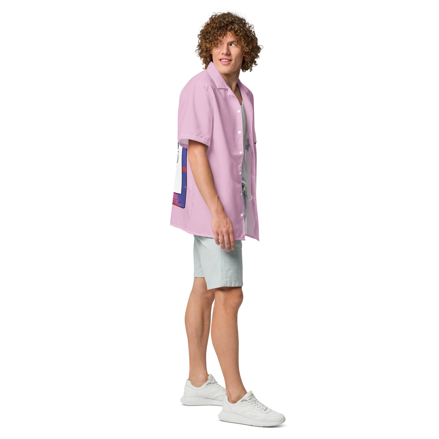 Daws surfing star Unisex button shirt