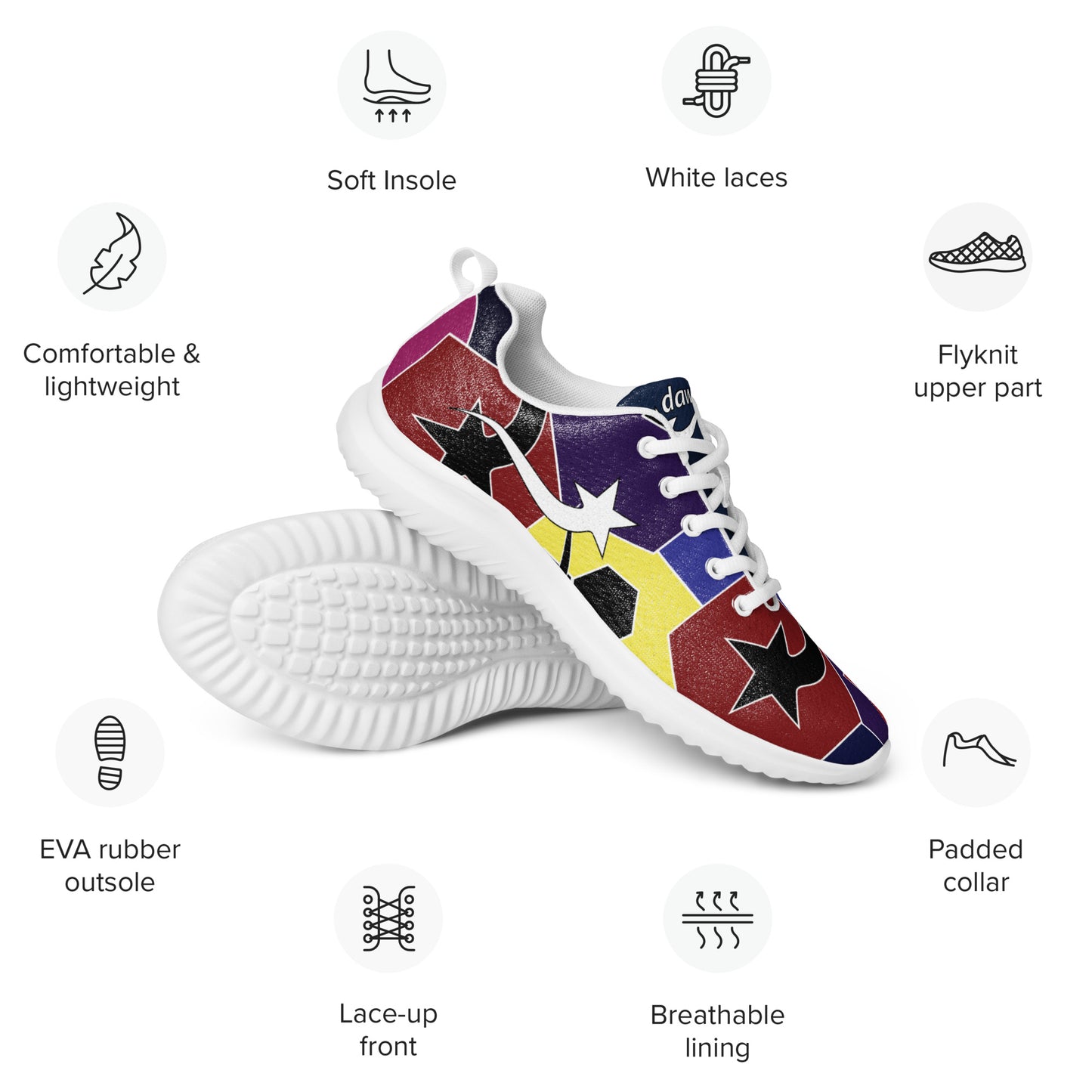 Daws shape effects Men’s athletic shoes