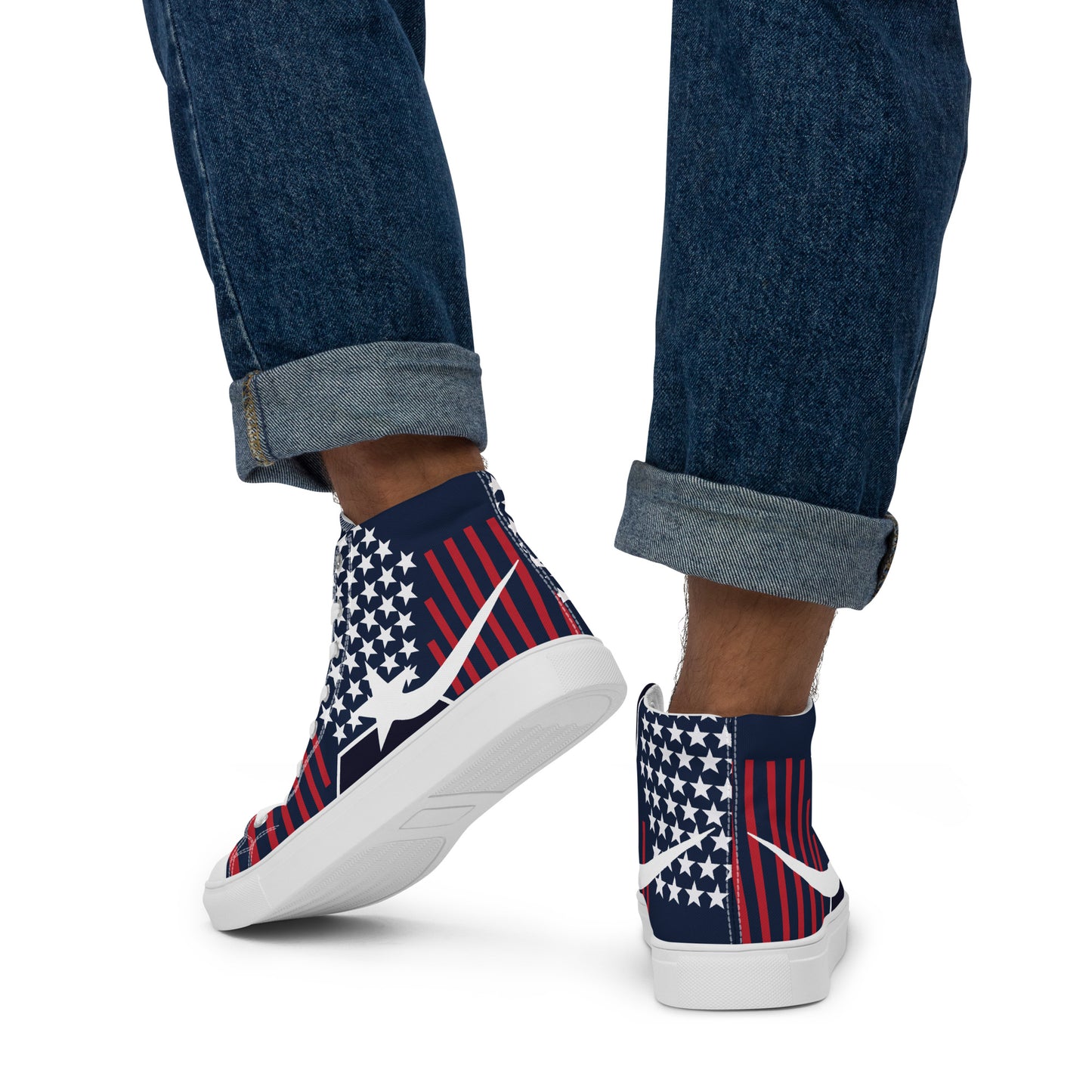 Daws Starswag Men’s high top canvas shooting star shoes