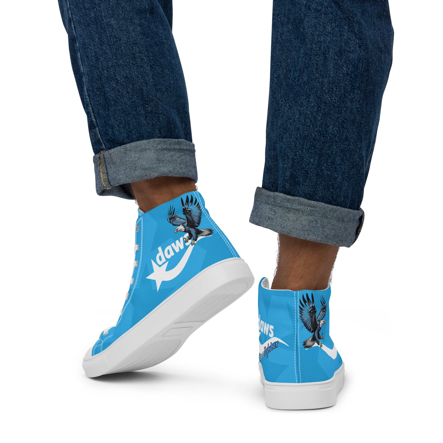 Daws Fighter Men’s high top canvas shooting star shoes
