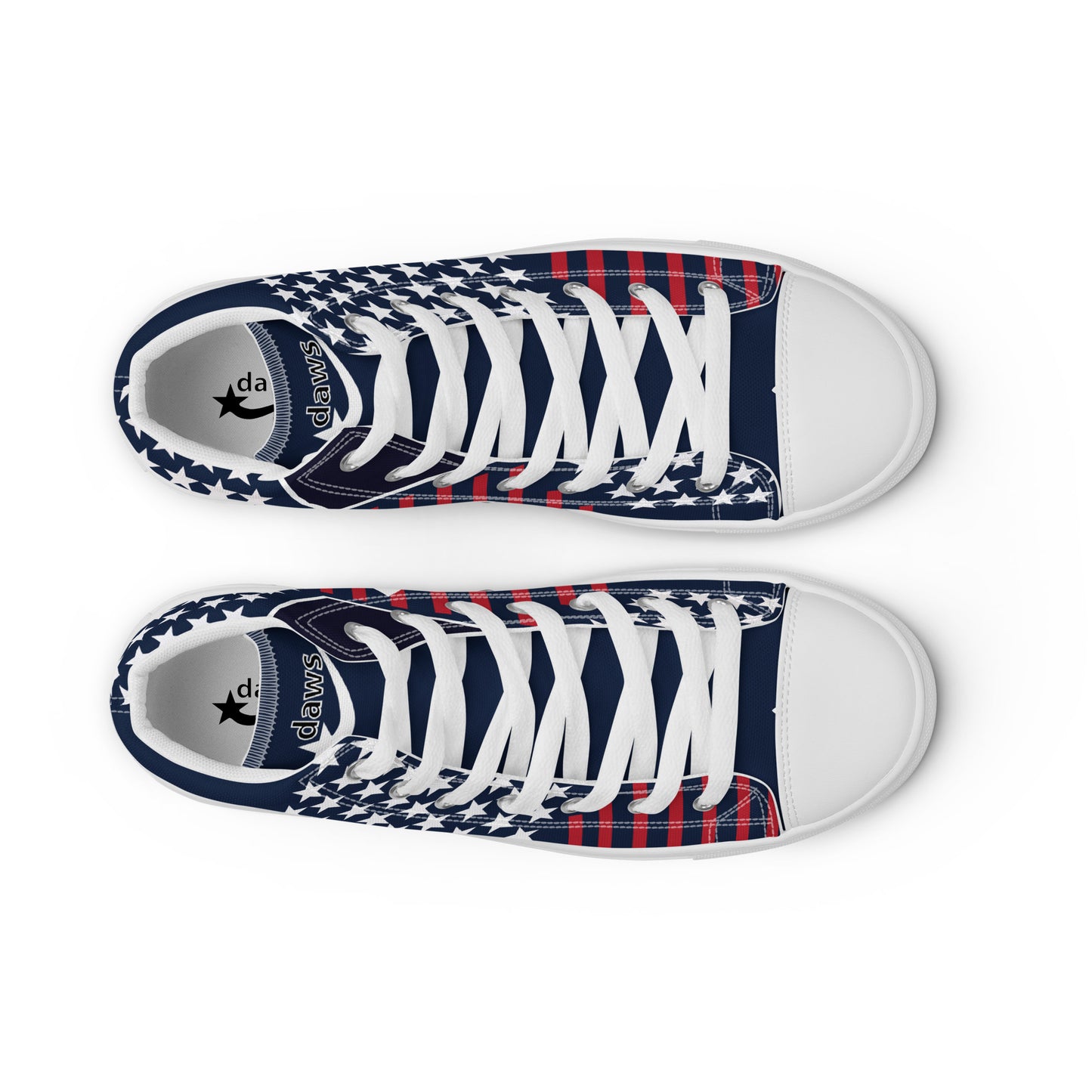 Daws Starswag Men’s high top canvas shooting star shoes