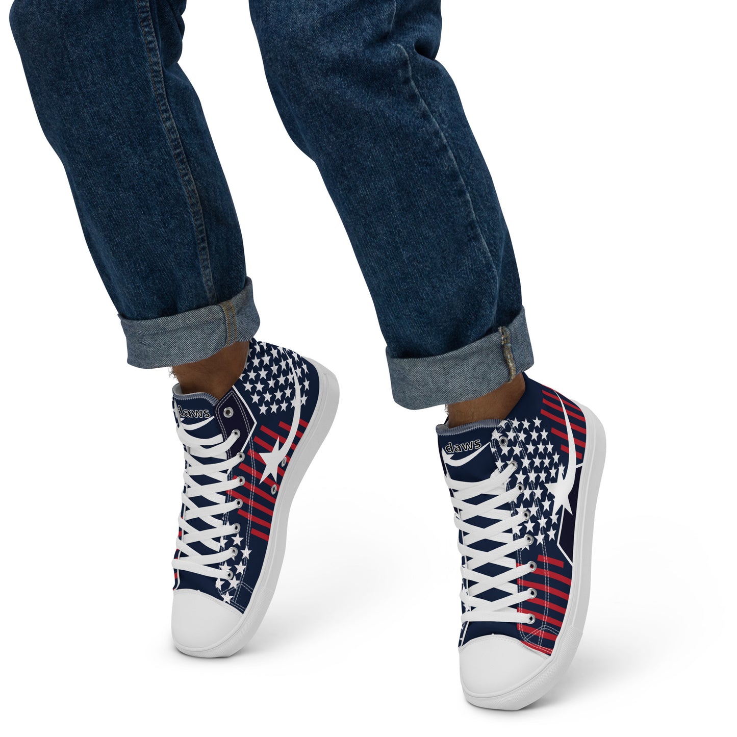 Daws Starswag Men’s high top canvas shooting star shoes