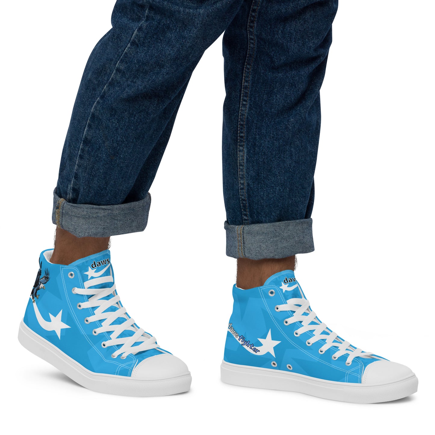 Daws Fighter Men’s high top canvas shooting star shoes