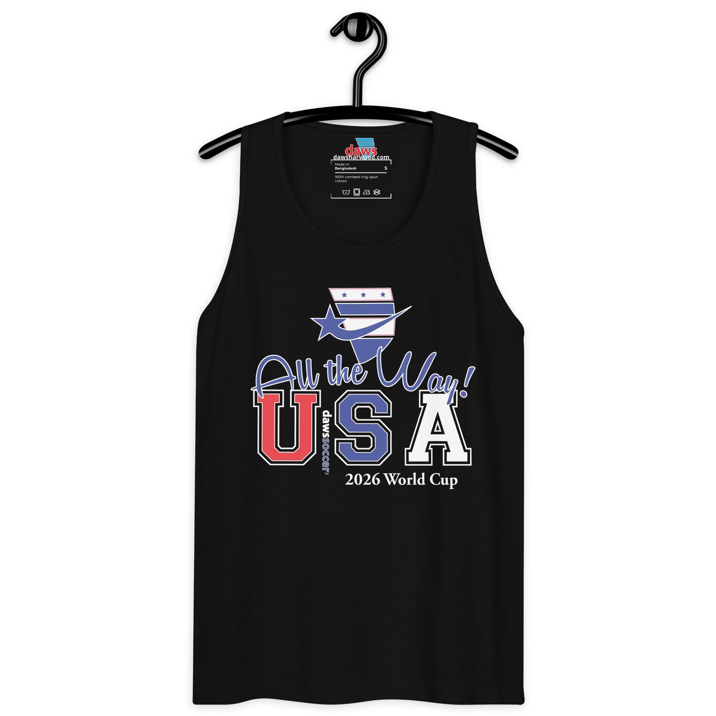 Usa all the way world cup 2026 Men’s premium tank top