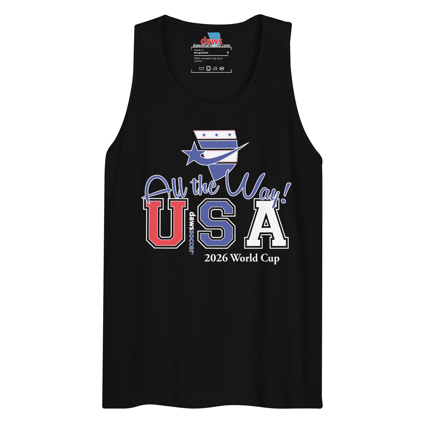 Usa all the way world cup 2026 Men’s premium tank top