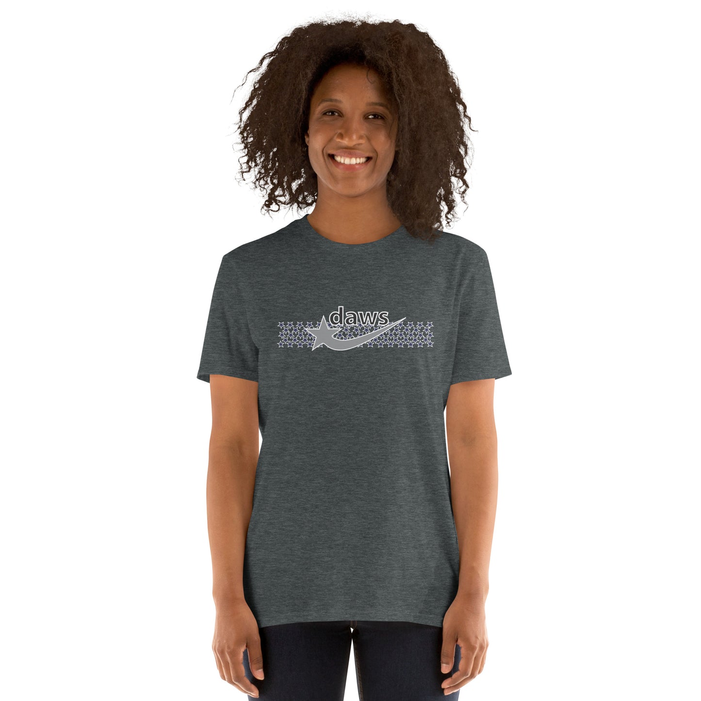 Daws running stars business fashion Short-Sleeve Unisex T-Shirt