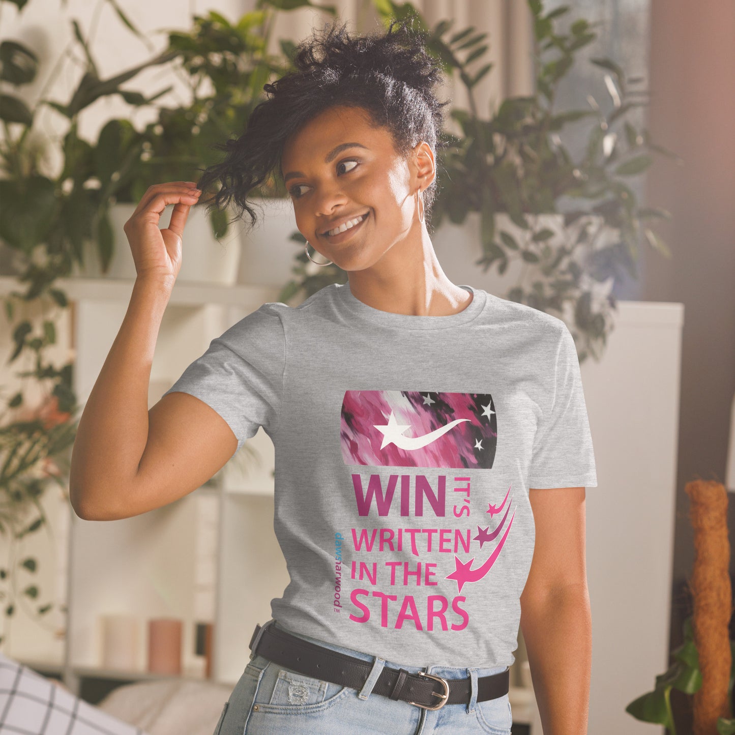 Daws womens Win its written in the stars Short-Sleeve Unisex T-Shirt