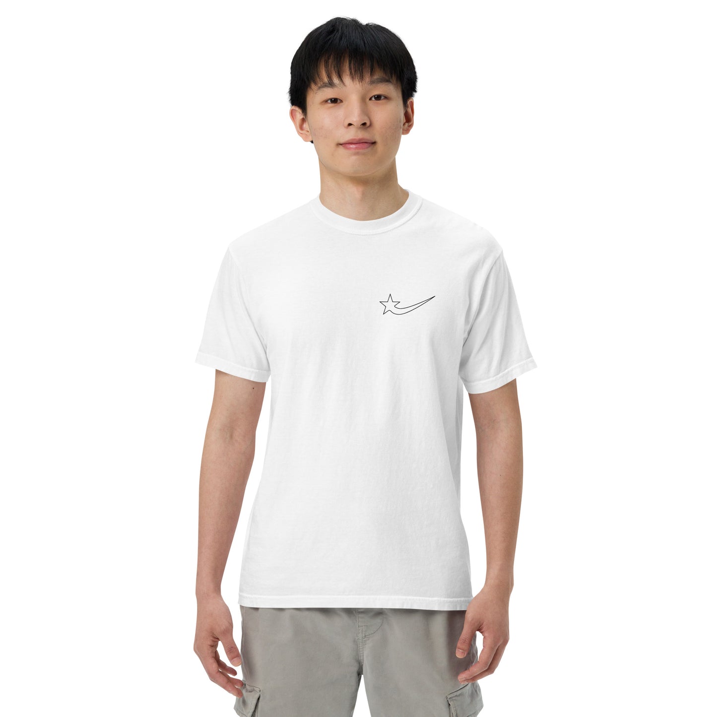 Daws thru space and time my mind will wander Unisex garment-dyed heavyweight t-shirt