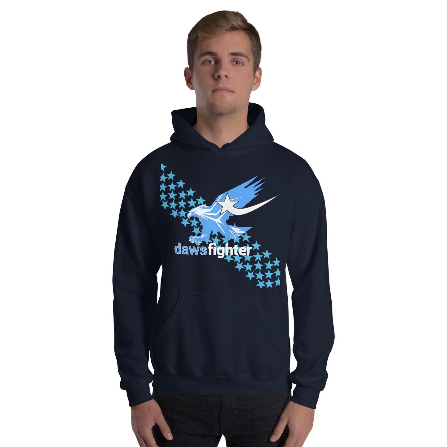 Daws fighter eagle stars Unisex Hoodie