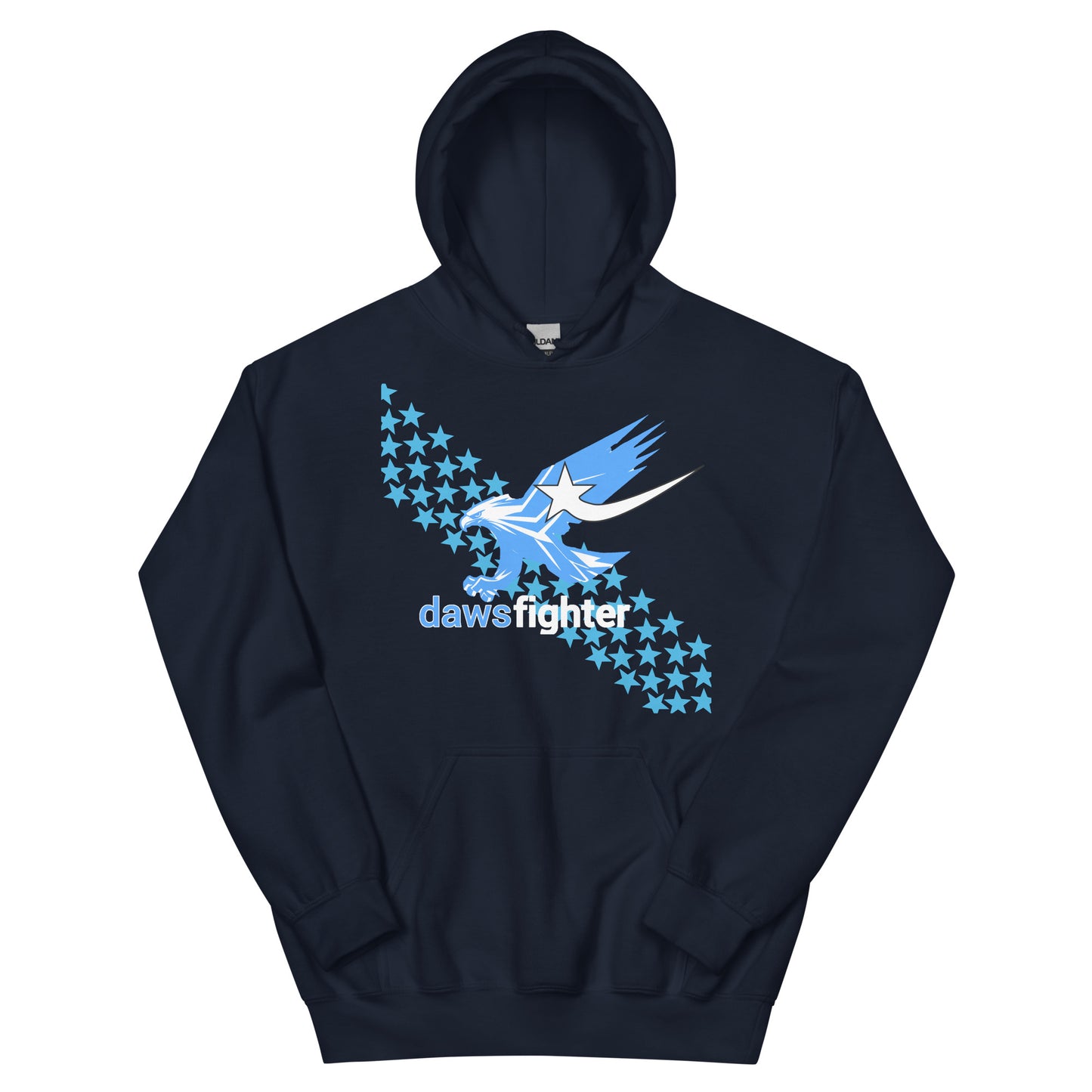 Daws fighter eagle stars Unisex Hoodie