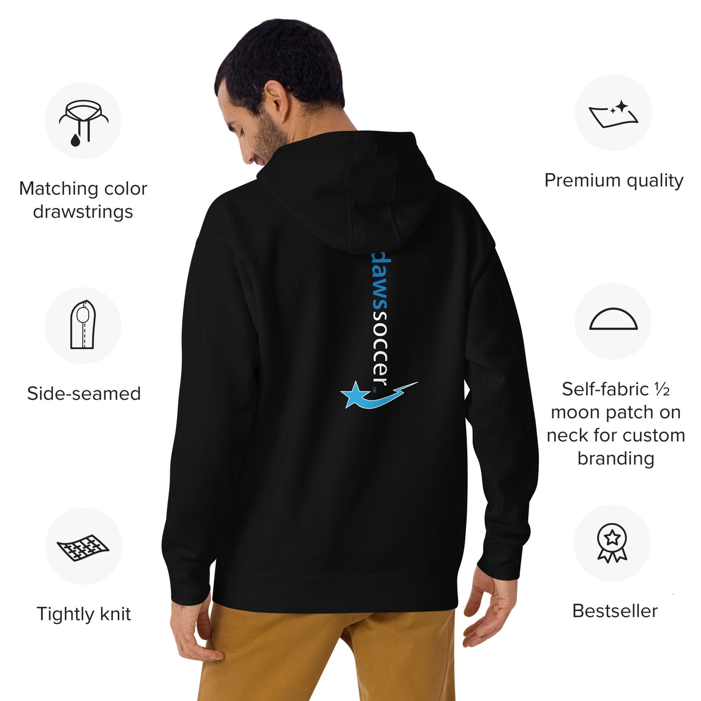Daws soccer the beautiful game Unisex Hoodie