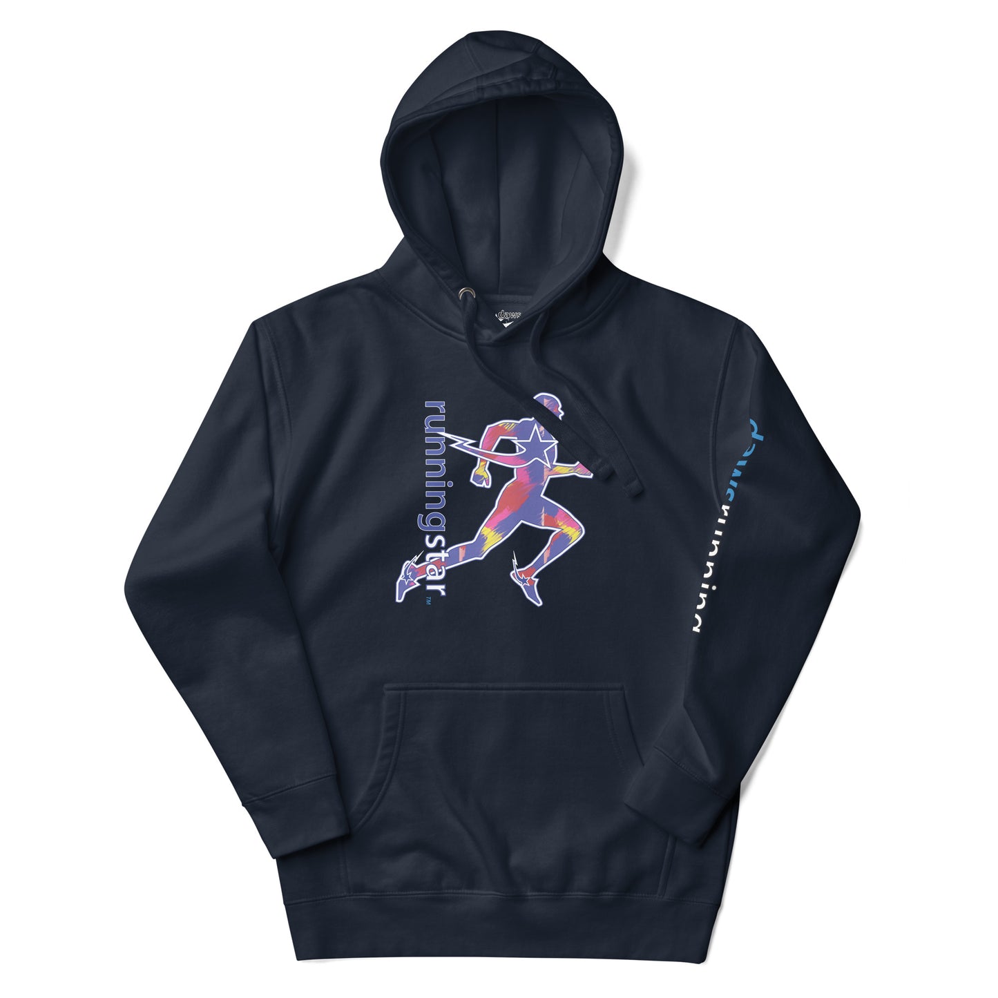 Daws Running Star multi color Unisex Hoodie