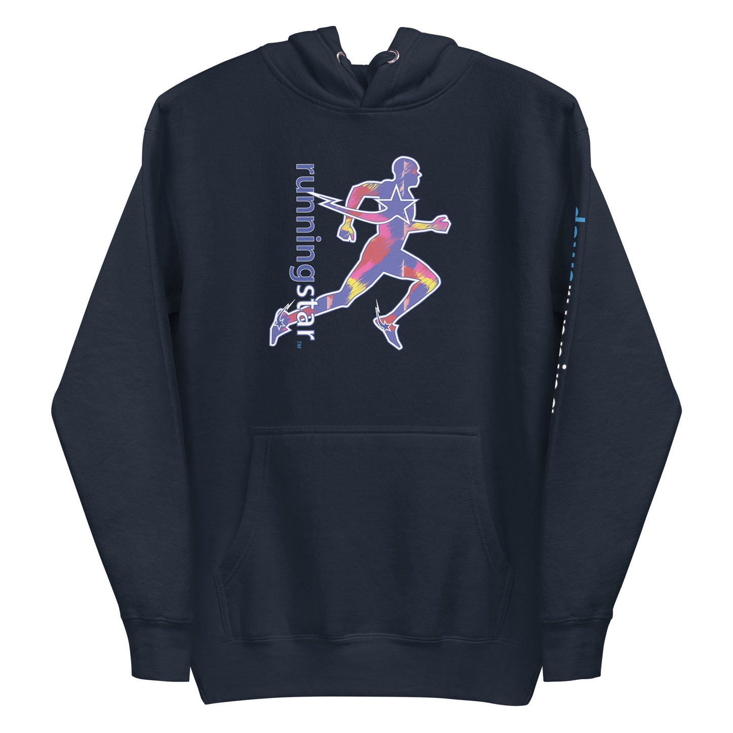 Daws Running Star multi color Unisex Hoodie