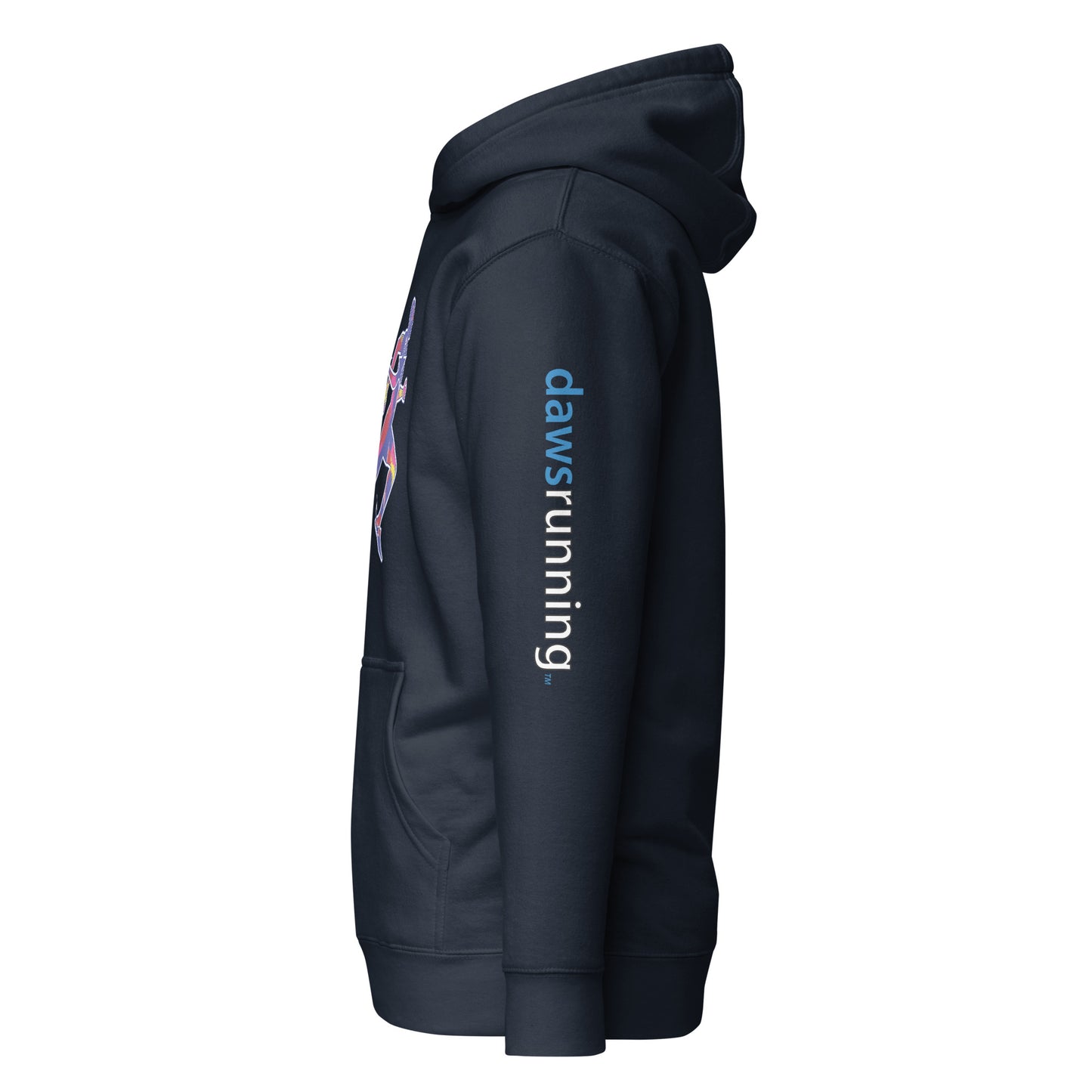 Daws Running Star multi color Unisex Hoodie