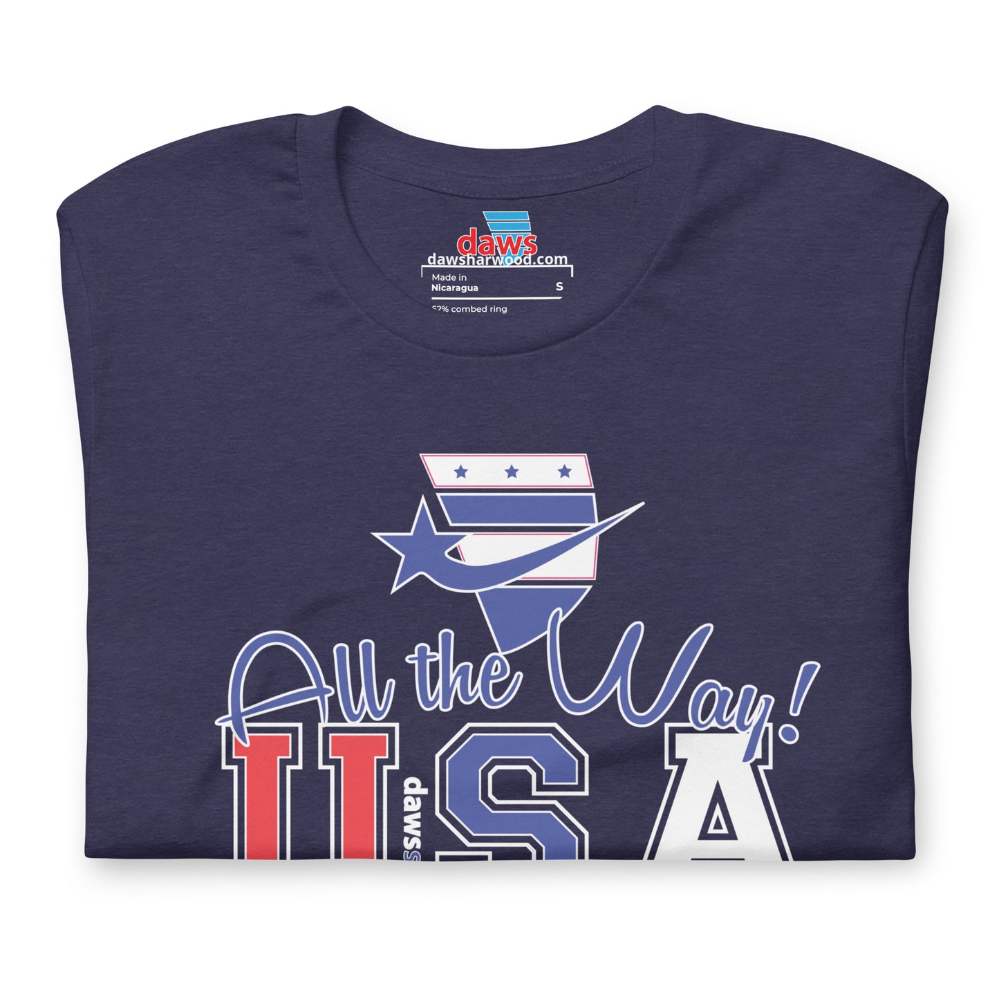 USA all the way world cup 2026 Unisex t-shirt