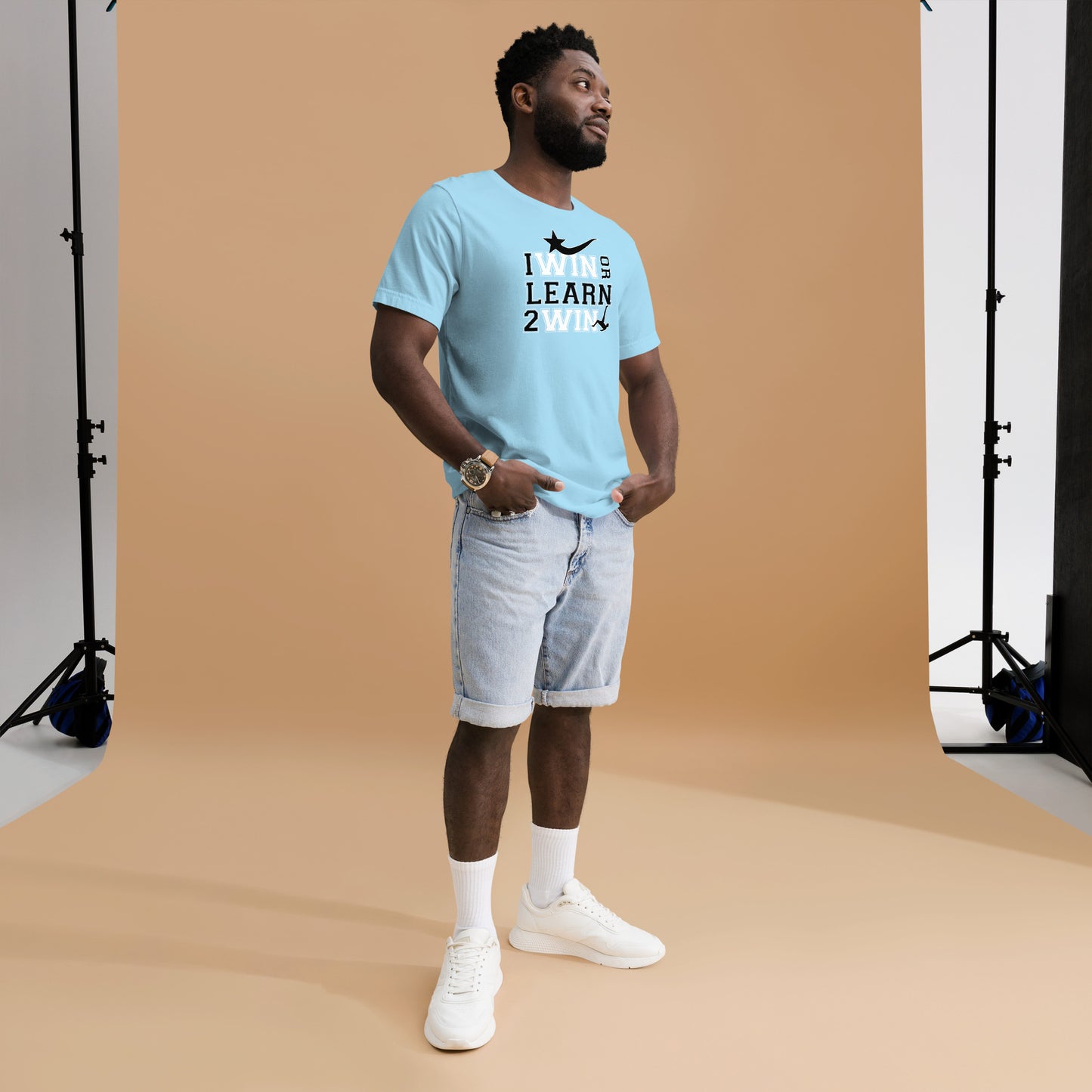 Daws I win or learn Unisex t-shirt