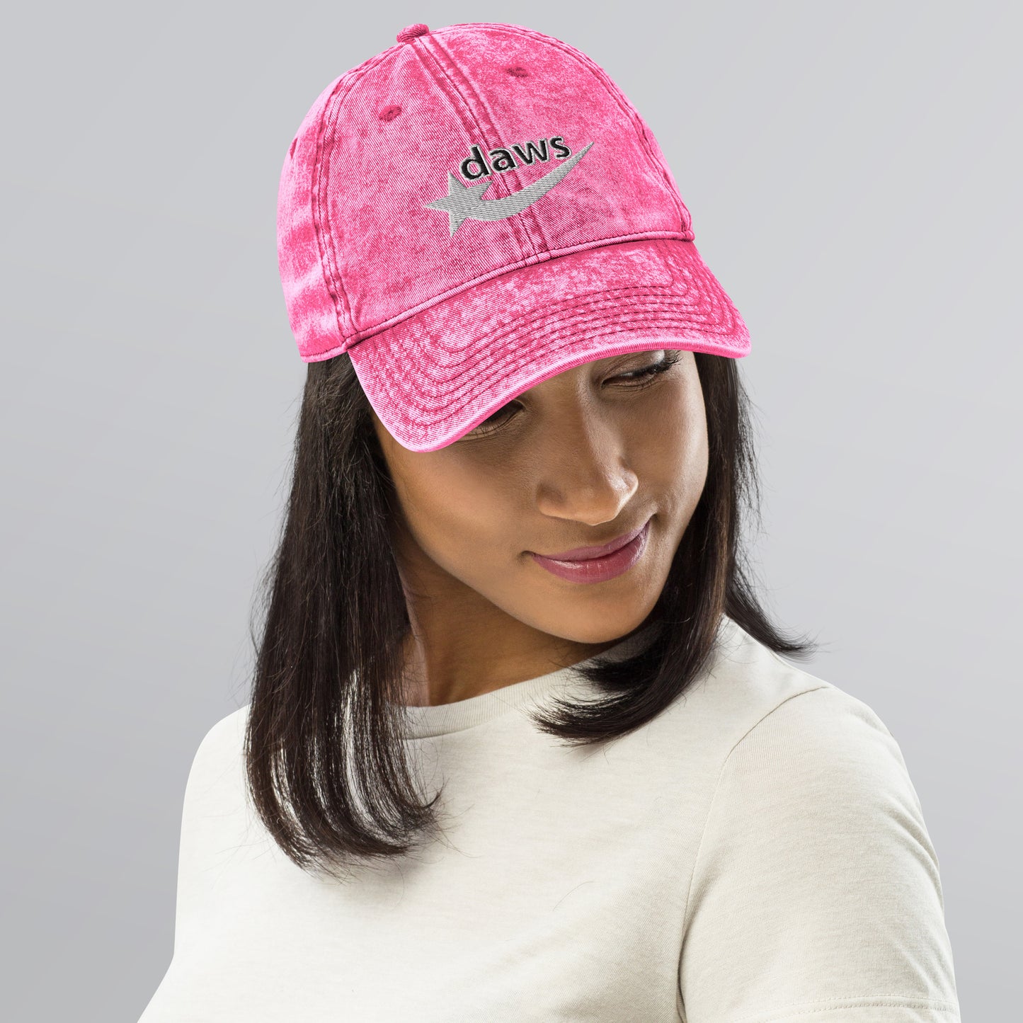 Daws pink Vintage Cotton Twill Cap