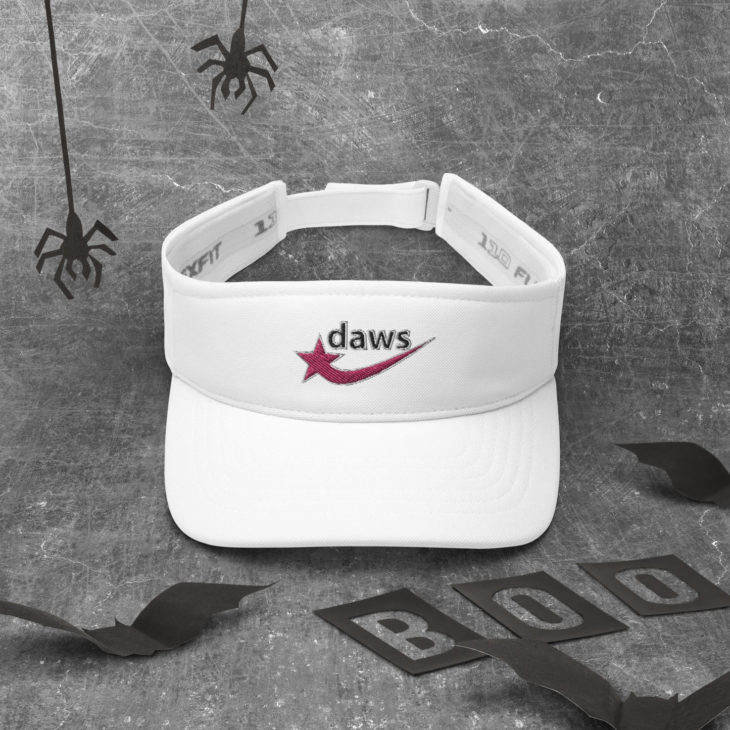 Daws pink logo star Visor